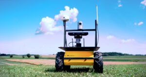 Unmanned ground vehicle for automated harvesting